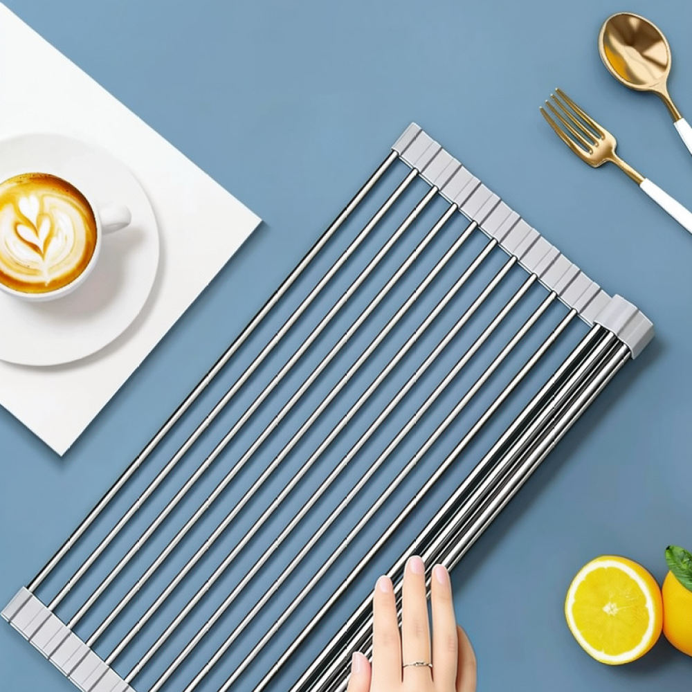 Stainless Steel Dish Drainer R - Women Kitchen Accessories review and price