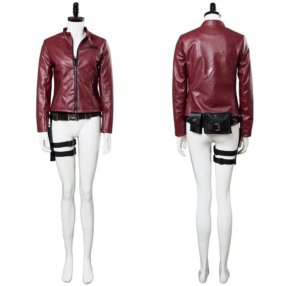 Claire Redfield Cosplay Red Ja - Women'S Red Accessories review and price