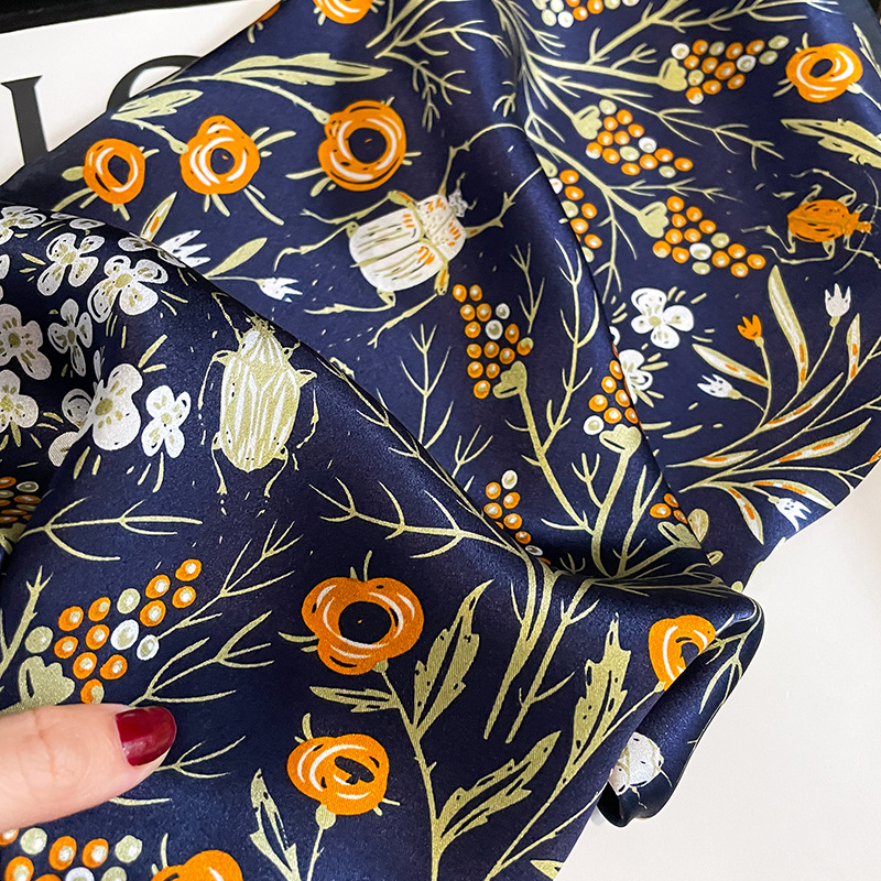 2026 Fashion 100% Real Silk Sq - Silk Scarf Square review and price