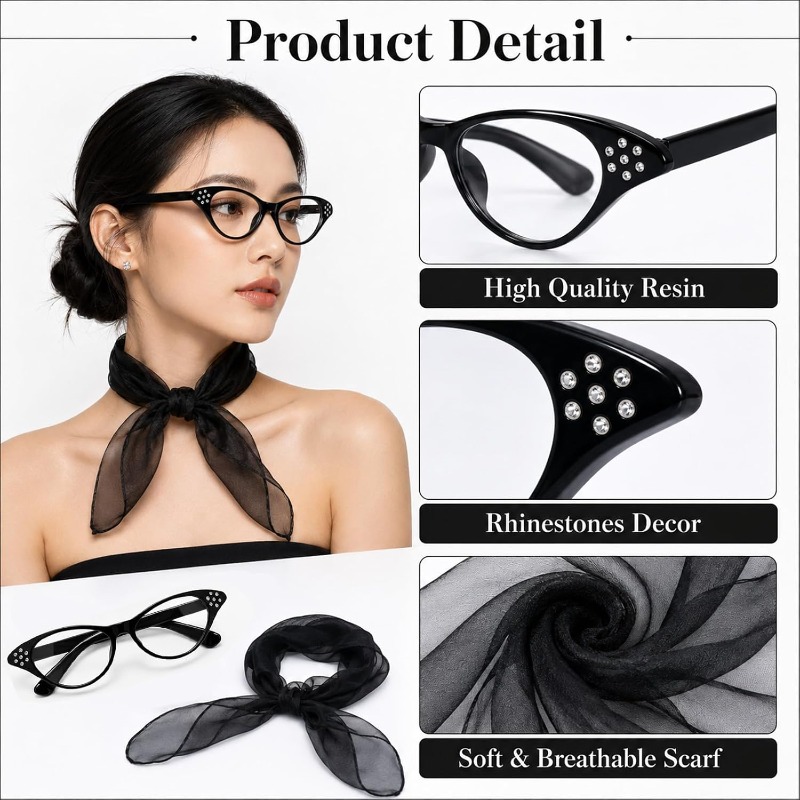 2PCS 50s Accessories for Women - Women'S Accessories In The 1950S review and price