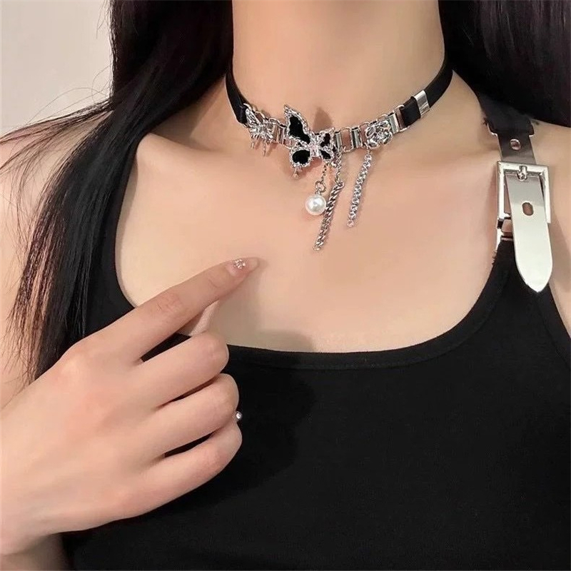 Y2K Vintage Butterfly Cross He - Women'S Emo Accessories review and price